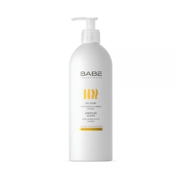 BABĒ aliejinis kūno prausiklis BODY, su Omega 3, 6 ir 9 riebiosiomis rūgštimis, 500 ml