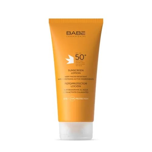 BABÉ apsauginis losjonas nuo saulės kūnui SUNSCREEN LOTION SPF50, 200 ml