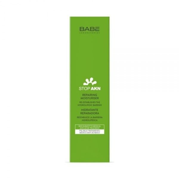 BABĒ atkuriamasis kremas riebiai, į spuogus linkusiai odai Stop AKN, 50 ml