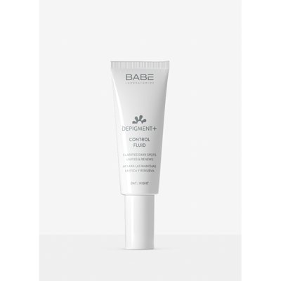 BABĒ DEPIGMENT+ CONTROL FLUID, šviesinamasis fluidas, 40 ml