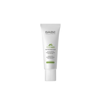 BABÉ drėkinamasis, matiškumo suteikiantis veido fluidas Stop AKN, 50 ml