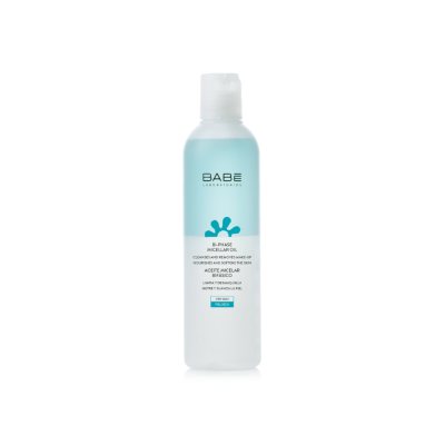 BABĒ dvifazis valomasis micelinis aliejus FACIAL, 250 ml