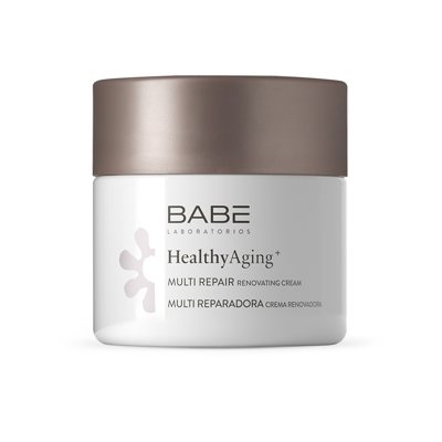 BABÉ HEALTHY AGING+, daugiafunkcis atkuriamasis, stangrinamasis, naktinis kremas, 50 ml