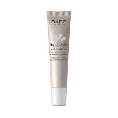 BABÉ HealthyAging+, daugiafunkcis akių ir lūpų srities kremas, 15 ml