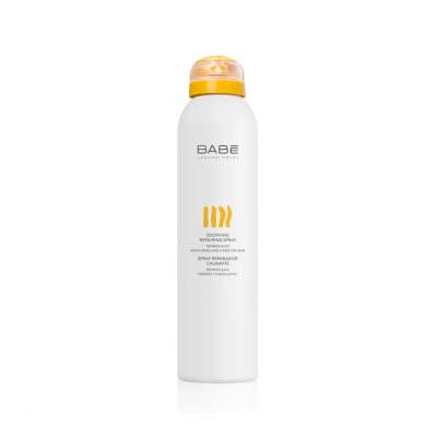 BABĒ SUN raminamasis atstatomasis purškalas saulės paveiktai odai, 200 ml