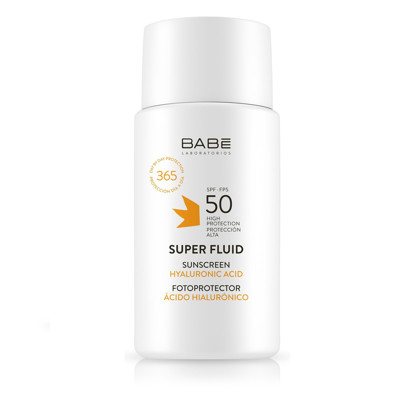 BABĒ SUPER FLUID, SPF50, apsauginė emulsija veidui, 50 ml