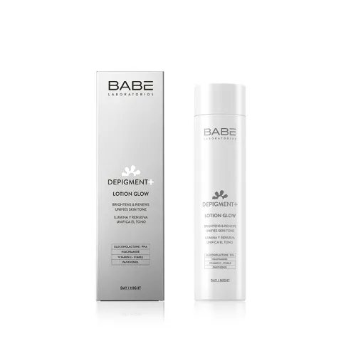 BABÉ švytėjimo suteikiantis losjonas DEPIGMENT+ LOTION GLOW, 150 ml