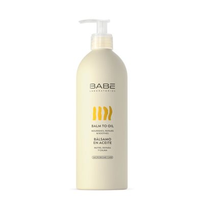 BABE BODY BALM TO OIL, intensyvaus poveikio aliejinis kūno balzamas, 500 ml