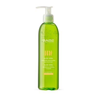 BABE BODY, drėkinamasis, atkuriamasis alavijo gelis, 300 ml