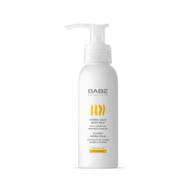 BABE BODY HYDRA-CALM, drėkinamasis, raminamasis pienelis jautriai kūno odai, 100 ml