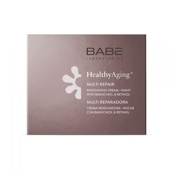 BABE daugiafunkcinis naktinis veido kremas HEALTHY AGING+, 50 ml