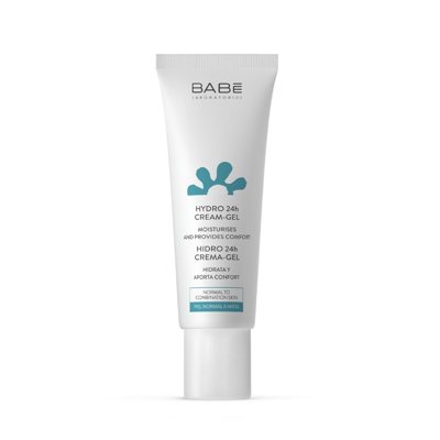 BABE FACIAL HYDRO 24H, drėkinamasis gelinis kremas normaliai ir mišriai veido odai, 50 ml