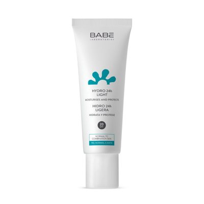 BABE FACIAL HYDRO 24H LIGHT SPF 20, drėkinamasis kremas normaliai ir mišriai veido odai, 50 ml