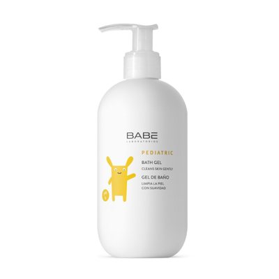 BABE PEDIATRIC, švelnus prausiklis kūdikių ir vaikų kūno odai, 500 ml
