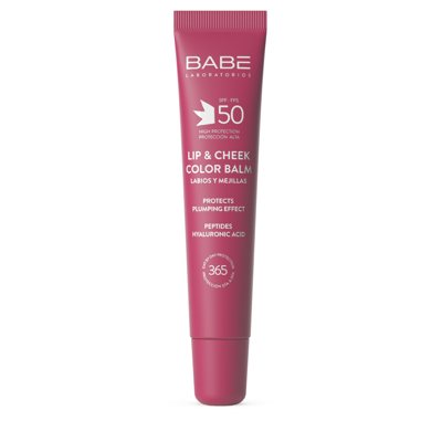 BABE SPF50 VELVET, apsauginis lūpų ir skruostų balzamas, 20 ml