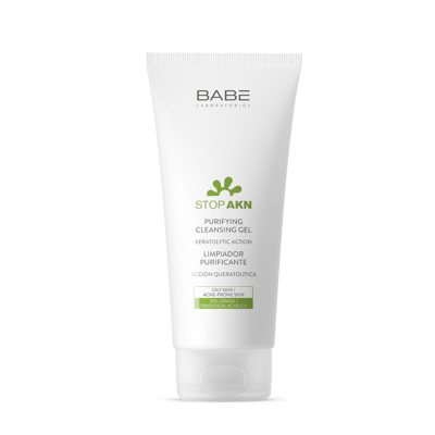 BABE STOP AKN, veido prausiklis riebiai, į spuogus linkusiai odai, 200 ml
