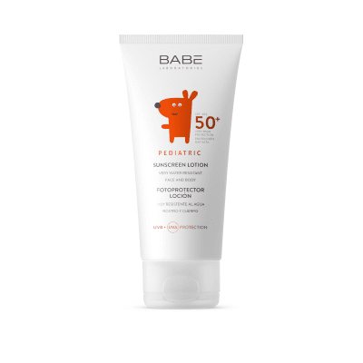 BABE SUN PEDIATRIC apsauginis losjonas nuo saulės vaikams SPF50+, 100 ml
