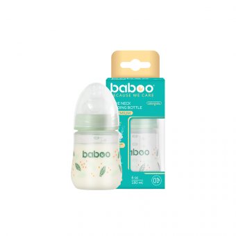 BABOO® antikolinis maitinimo buteliukas, 0+ mėn, Peachy Keen, 1 vnt., 180 ml