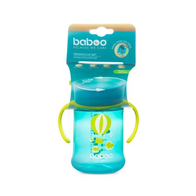 BABOO gertuvė 360, 6+ mėn, Lagoon Fiesta, 300 ml