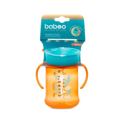 BABOO gertuvė 360, 6+ mėn, Peachy Keen, 300 ml