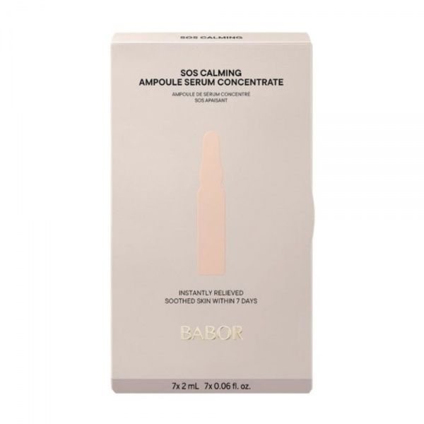BABOR raminačios veido ampulės SOS CALMING, x 2 ml, 7 vnt
