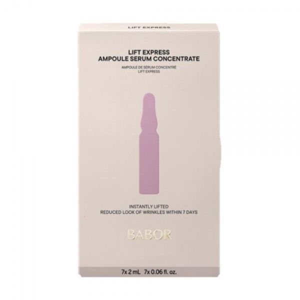 BABOR stangrinančios veido ampulės LIFT EXPRESS, x 2 ml, 7 vnt