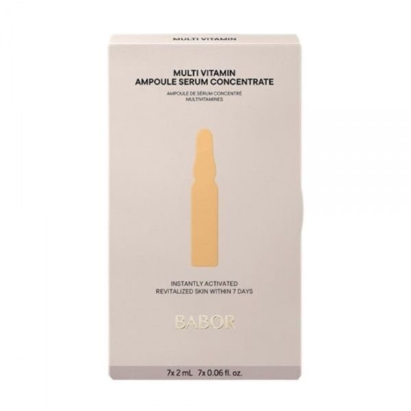 BABOR veido ampulės MULTI VITAMIN, x 2 ml, 7 vnt