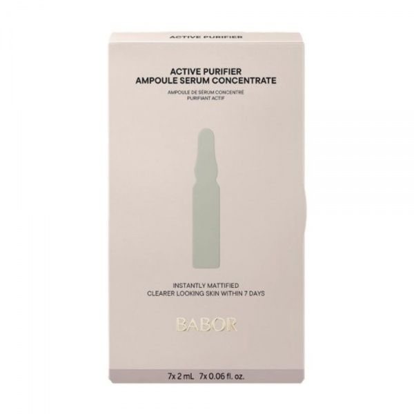 BABOR veido ampulės probleminei odai ACTIVE PURIFIER, x 2 ml, 7 vnt