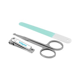 BABYONO COSMETIC manikiūro rinkinys, mėtinė spalva, 1 vnt