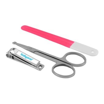 BABYONO COSMETIC manikiūro rinkinys, rožinė spalva, 1 vnt