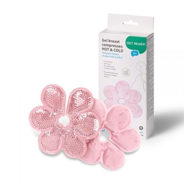 BABYONO gelinis krūtų kompresas, 2 vnt