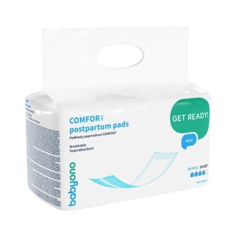 BABYONO įklotai po gimdymo COMFORT, 597, 10 vnt