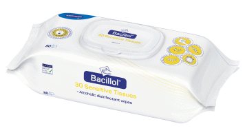 BACILLOL 30 Sensitive Tissues servetėlės N80