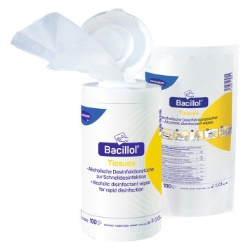 BACILLOL Tissues paviršių dezinfekavimo servetėlės N100 dispenseryje