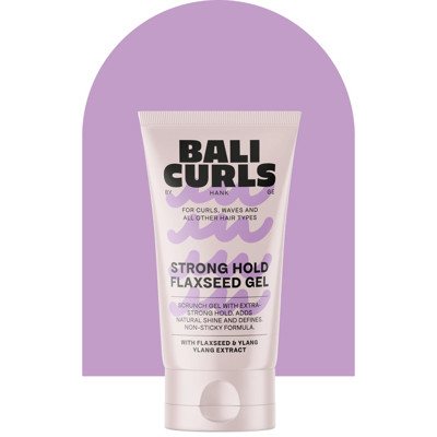 Bali Curls stiprios fiksacijos linų sėmenų gelis, ., 150 ml