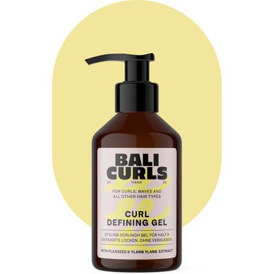Bali Curls vidutinės fiksacijos formavimo gelis, ., 150 ml