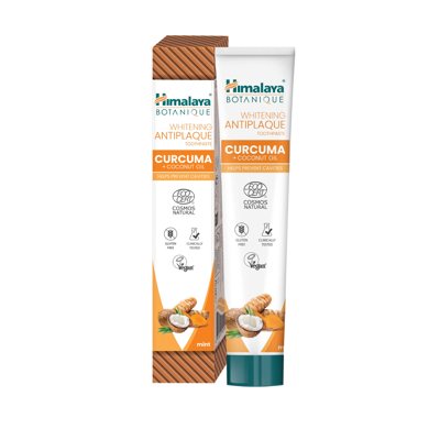 Balinanti dantų pasta Himalaya Botanique su imbieru ir kokosu, 75 ml