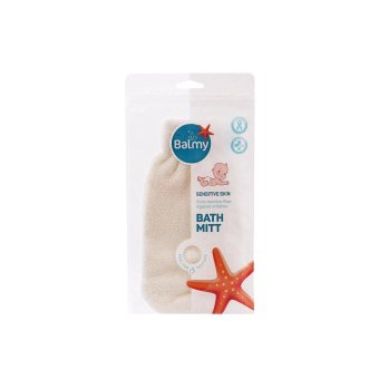 BALMY kūno plaušinė-pirštinė SENSITIVE SKIN BAMBOO FIBER, 1 vnt