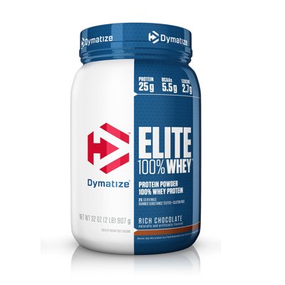 Baltymai Dymatize Elite Whey Šokolado skonio, 942 g