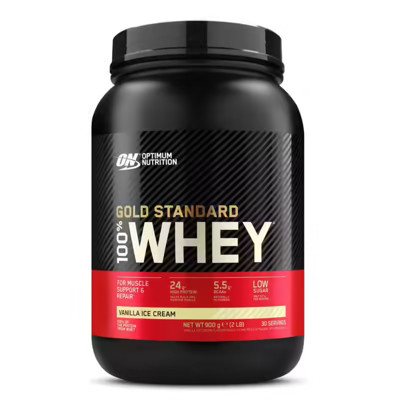 Baltymai ON™ Gold Standard 100% Išrūgos Vanilinių ledų skonio, 908 g