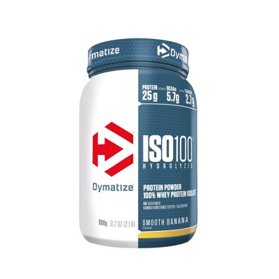 Baltymų Izoliatas Dymatize ISO 100 Bananų skonio, 932 g