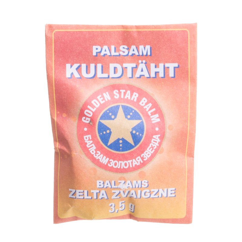 BALZAMAS „AUKSINĖ ŽVAIGŽDĖ”, 3.5 g