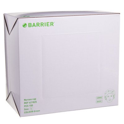 BARRIER ANNIE, medicininė kepuraitė, įvairių spalvų, beretės tipo, 150 vnt