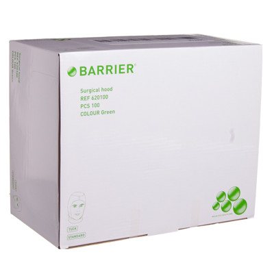 BARRIER TRUCK, žalia gobtuvo tipo kepuraitė, 100 vnt