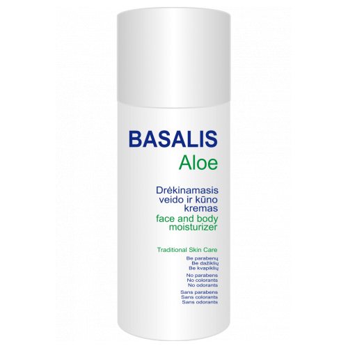 BASALIS ALOE VEIDO IR KŪNO KREMAS, 150 ml
