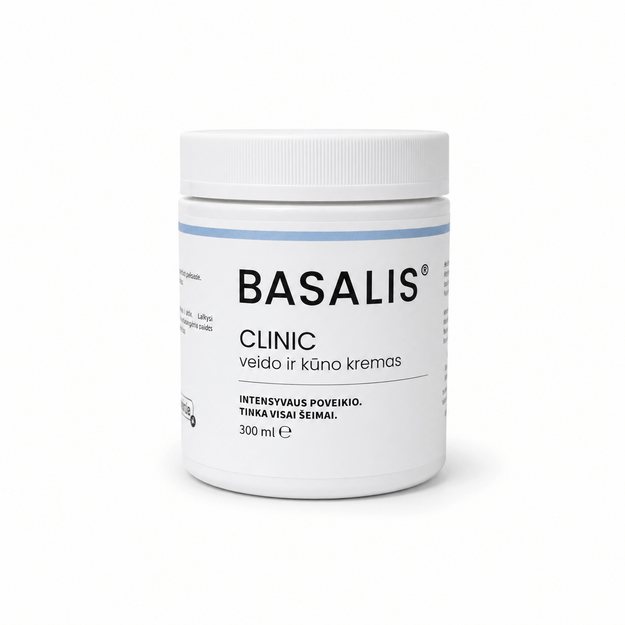 BASALIS CLINIC veido ir kūno kremas, 300 ml