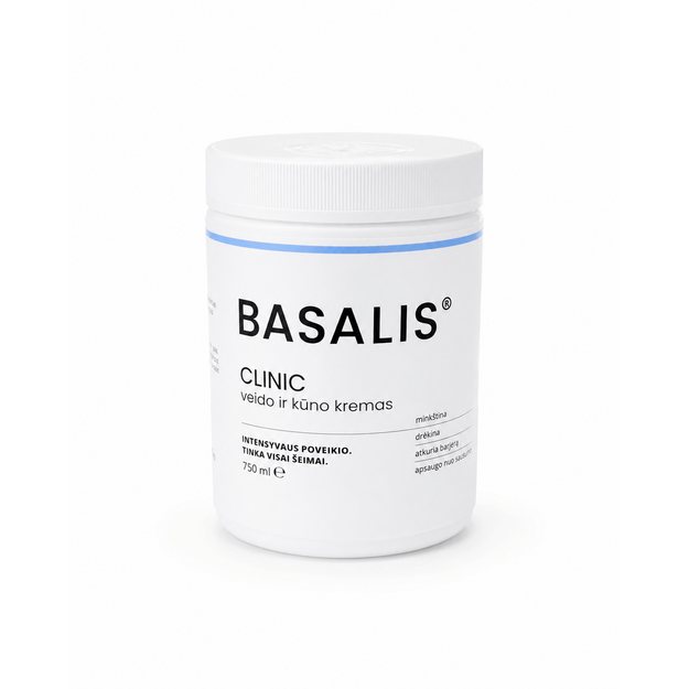 BASALIS CLINIC veido ir kūno kremas, 750 ml