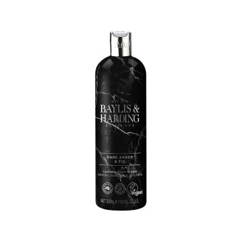 BAYLIS & HARDING kūno prausiklis ELEMENTS DARK AMBER & FIG, 500 ml