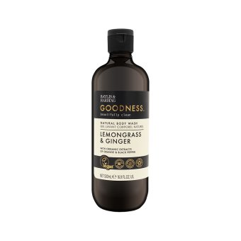 BAYLIS & HARDING kūno prausiklis GOODNESS LEMONGRASS & GINGER, 500 ml