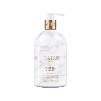 BAYLIS & HARDING skystas rankų muilas ELEMENTS WHITE TEA & NEROLI, 500 ml